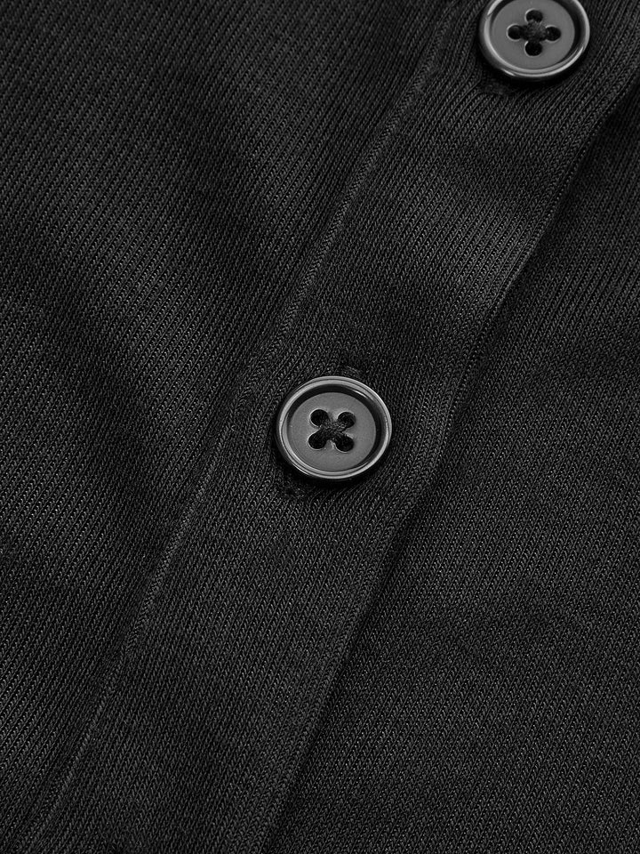 2 in 1 Contrast Collar and Cuff Shirt