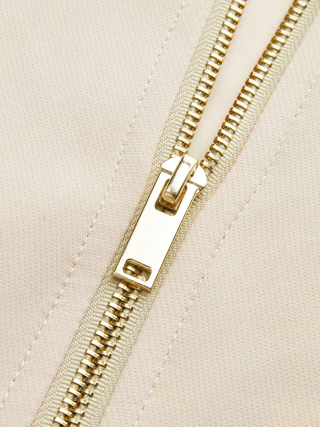 Pocketed Zip-Up Mini Dress