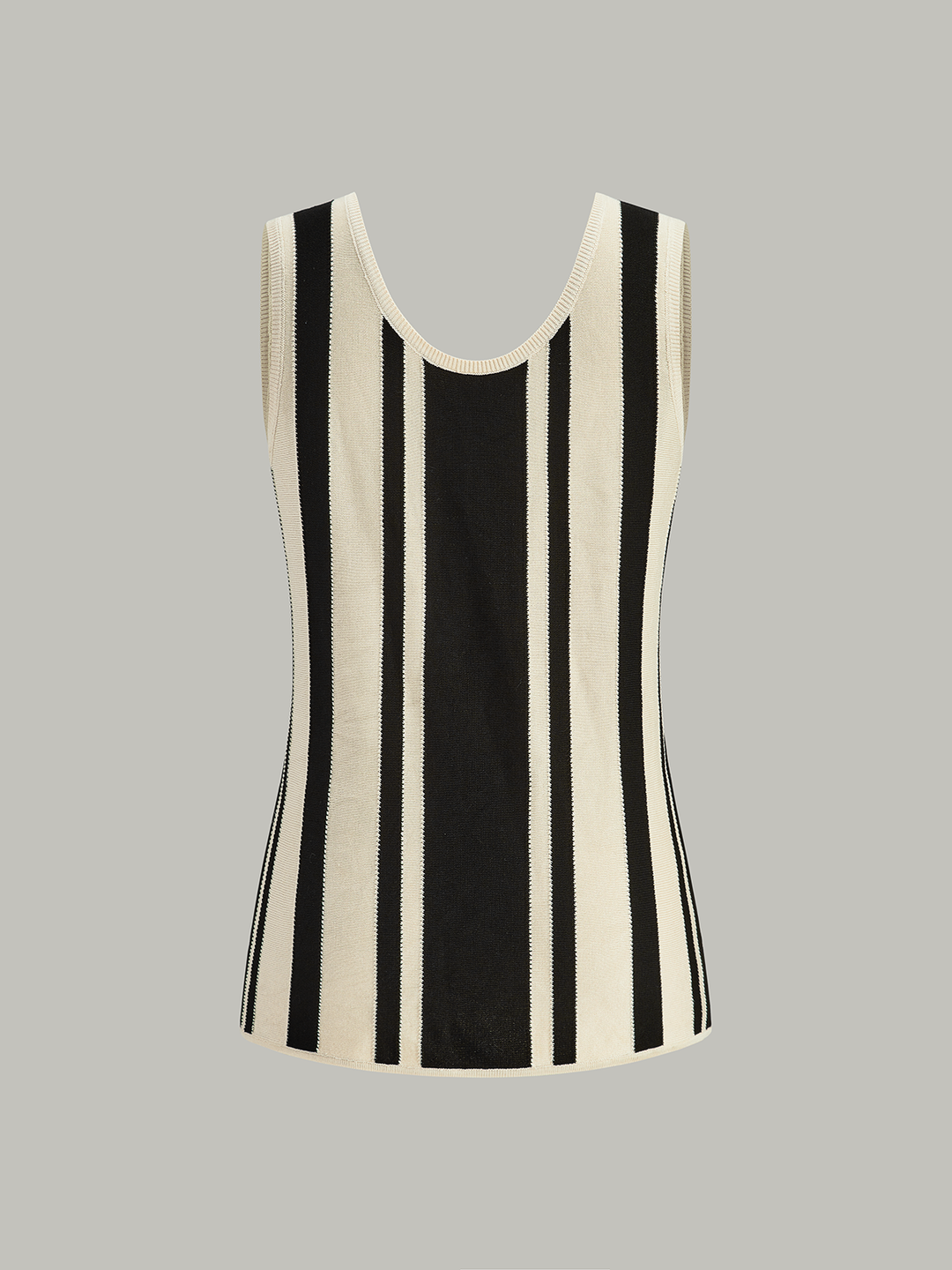 Striped Knit Tank Top