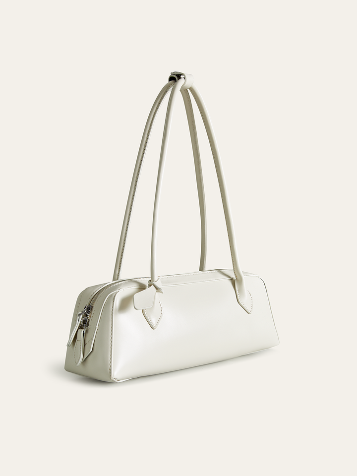 PU Leather Double Strap Shoulder Bag