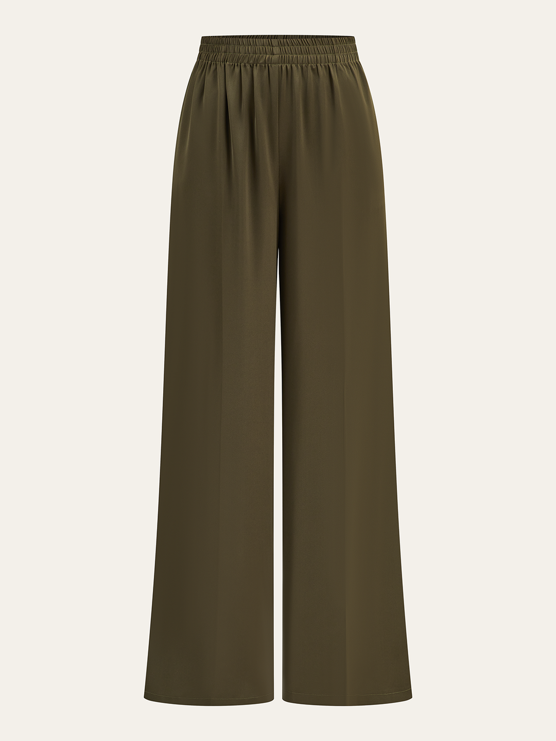 Asymmetric Wrap Top and Pants Set
