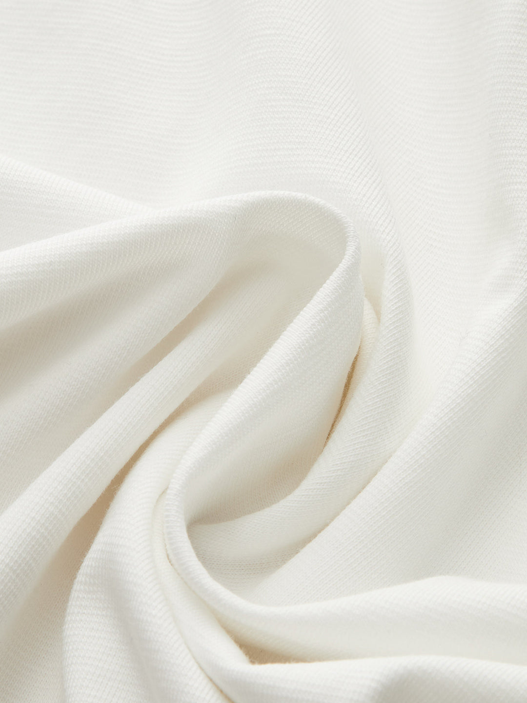 Cotton Blend Cap Sleeve Side-Tie T-Shirt