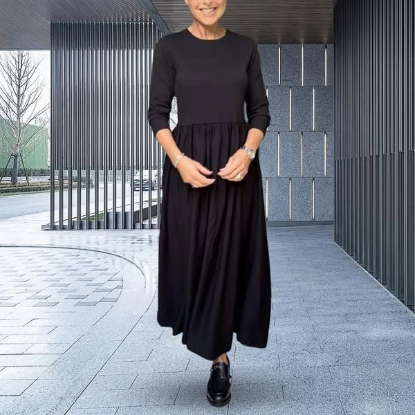 Eliana™ | Long Sleeve Mid Dress