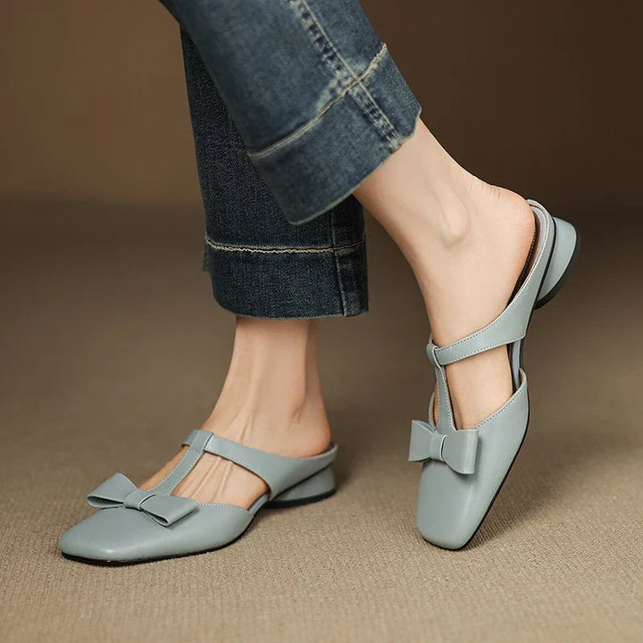 Ivora™ | Lina Square Toe Slippers