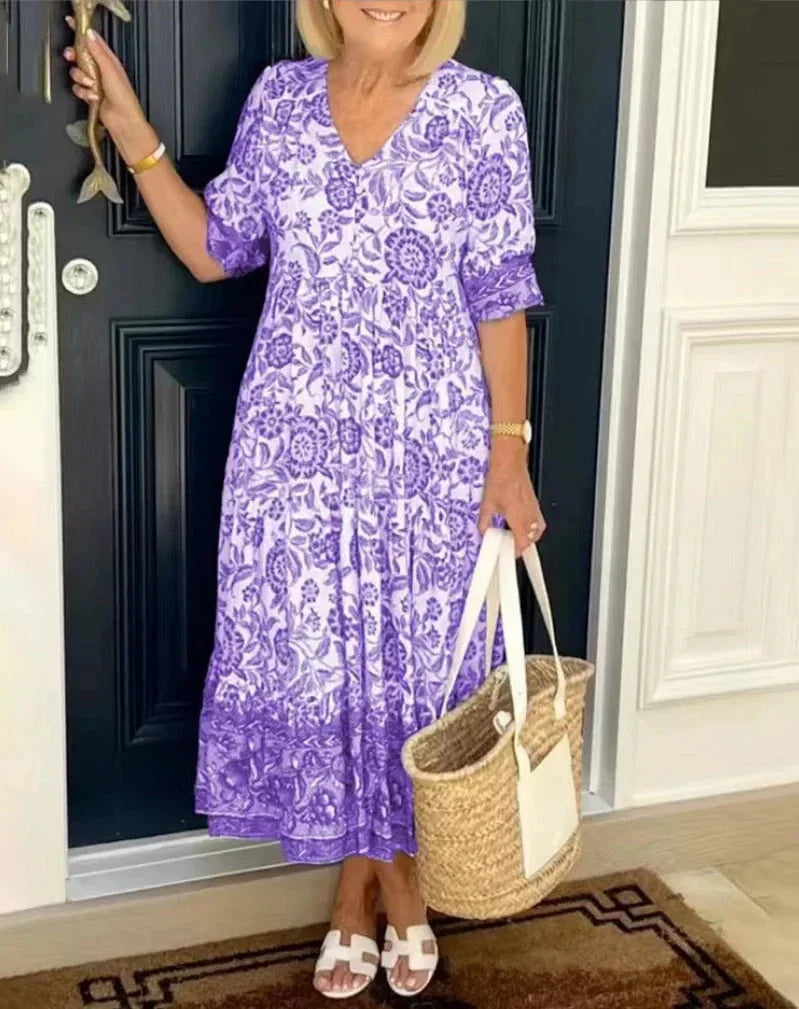 Ariana - Elegant Floral Dress
