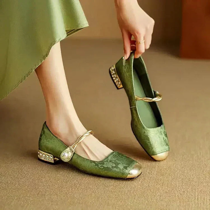 Ivora™ | Mestelle Leather Mary Janes