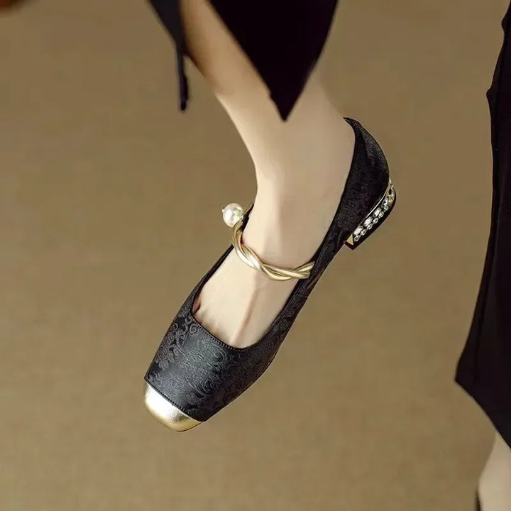 Ivora™ | Mestelle Leather Mary Janes