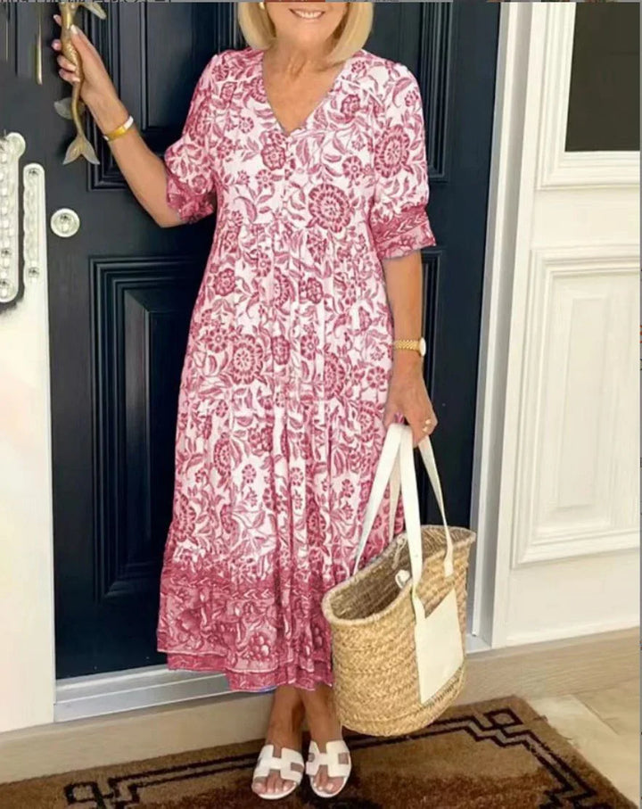 Ariana - Elegant Floral Dress