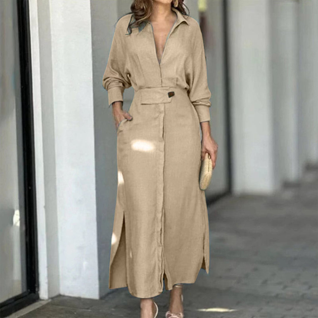 Talley | Linen Maxi Dress