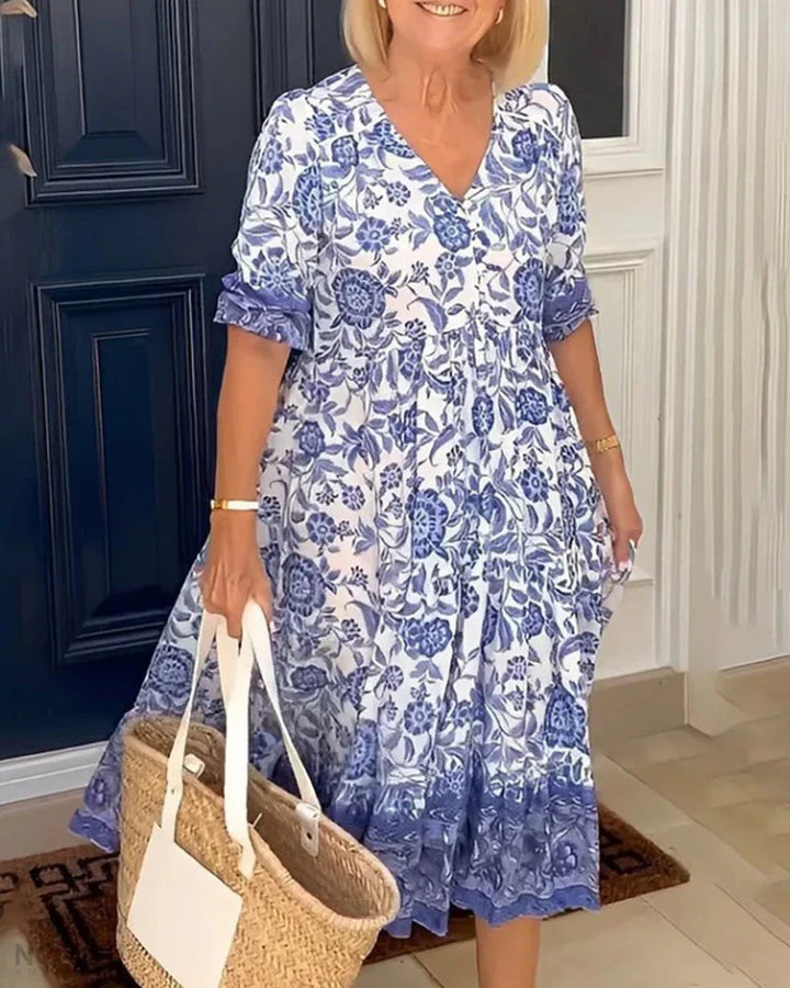 Ariana - Elegant Floral Dress