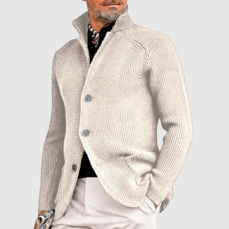 Arnold - Men's Cardigan Military Retro Style