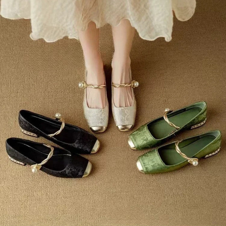 Ivora™ | Mestelle Leather Mary Janes