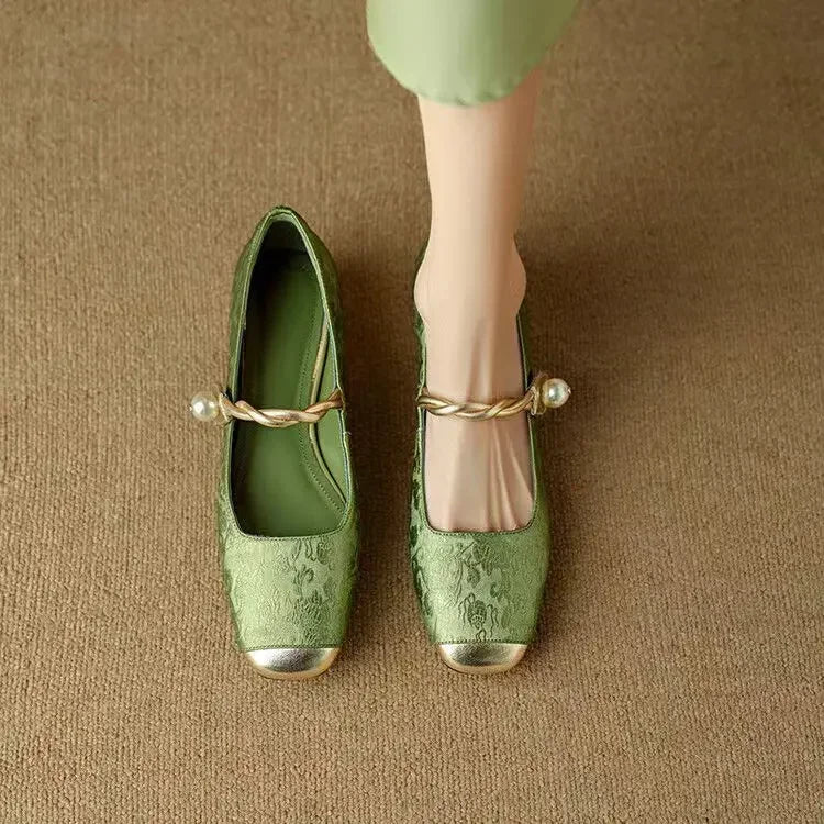 Ivora™ | Mestelle Leather Mary Janes
