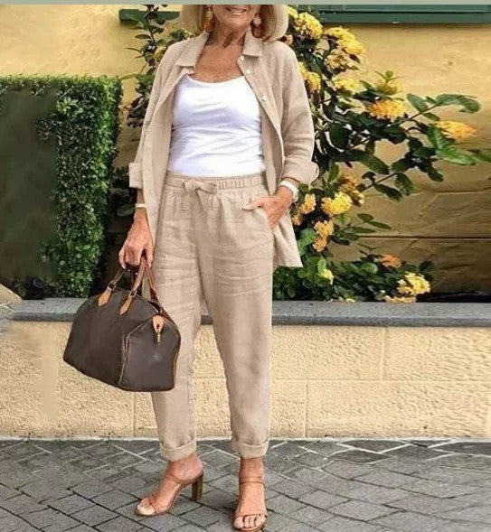 Henna - Long Sleeved Shirt and Pants Set