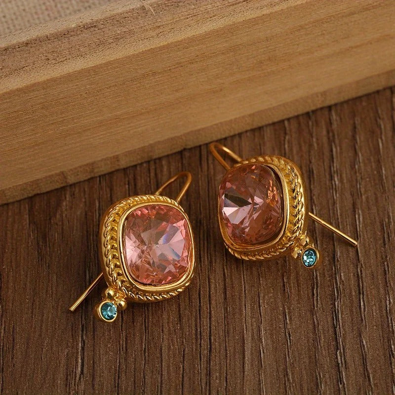 Hailey Emerald Earrings