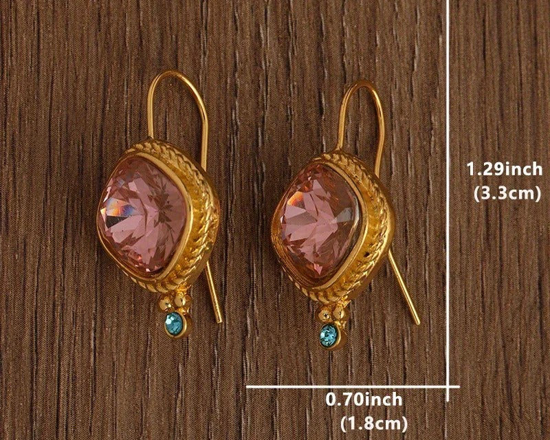 Hailey Emerald Earrings