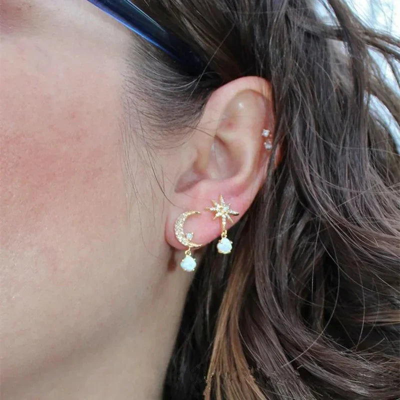 Sun & Moon Earrings