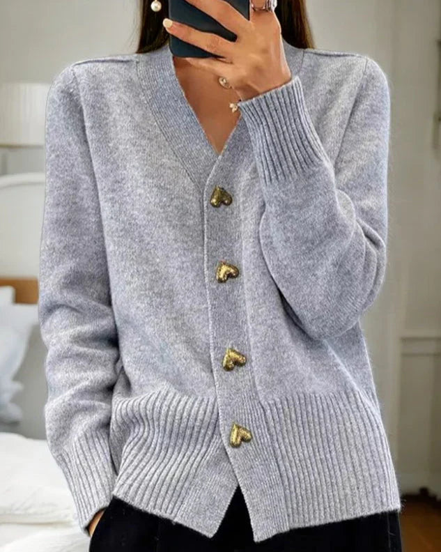 Adele Heart Cardigan