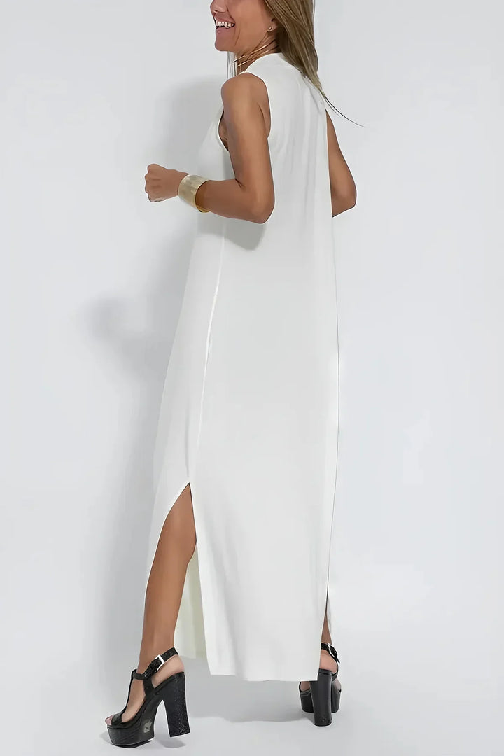 Sylvia - Elegant Long Dress + FREE Matching Cardigan