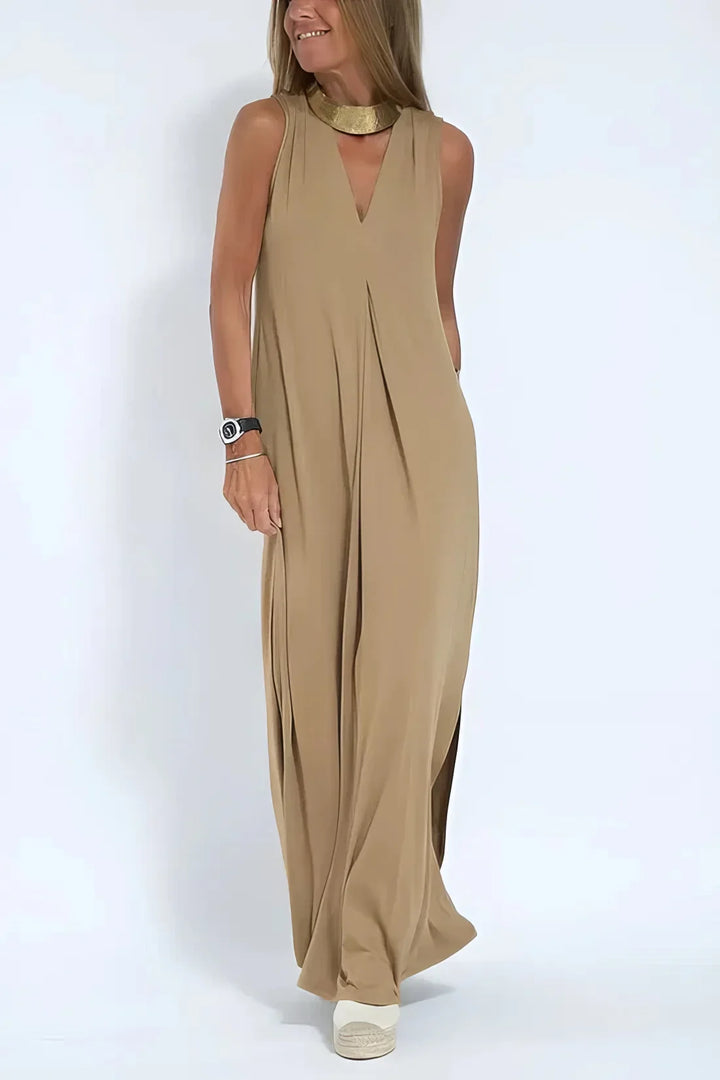Sylvia - Elegant Long Dress + FREE Matching Cardigan
